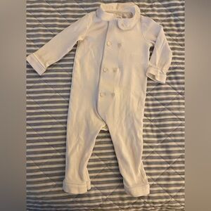 Ralph Lauren Cream Kids Footie